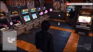Yagami can visit arcades and play old SEGA games (Image via SEGA)